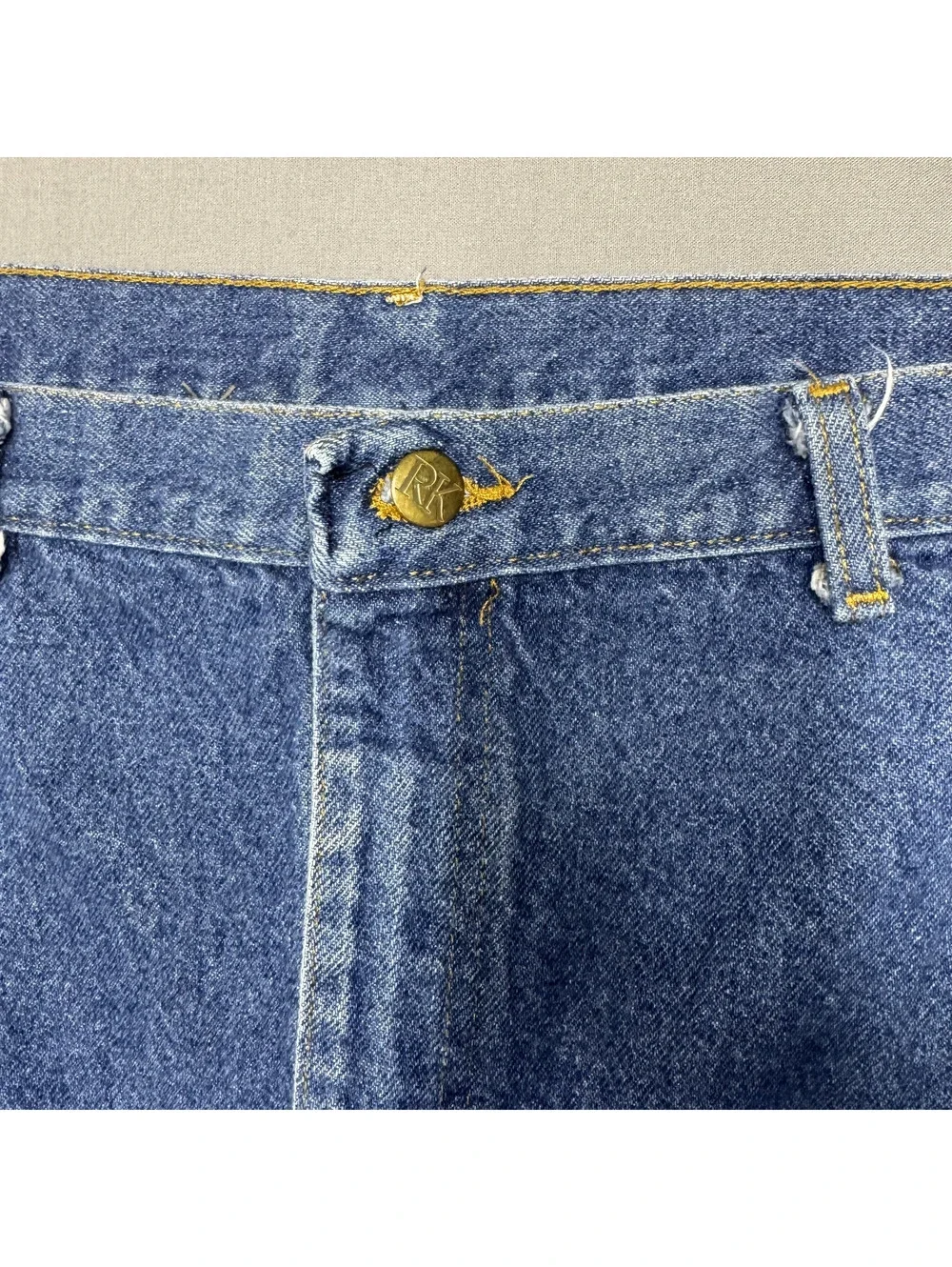Red Kap Mens PD52DN2 Cotton Denim Work Jeans 50x30 Blue Classic Fit
